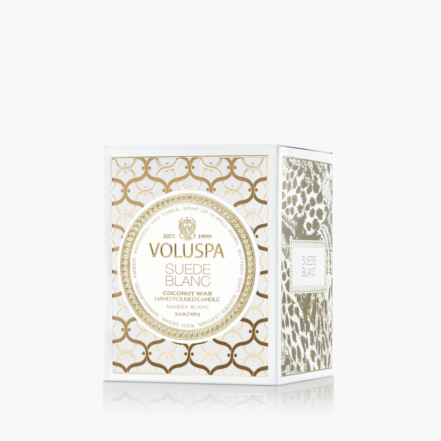 Suede Blanc - Classic Candle