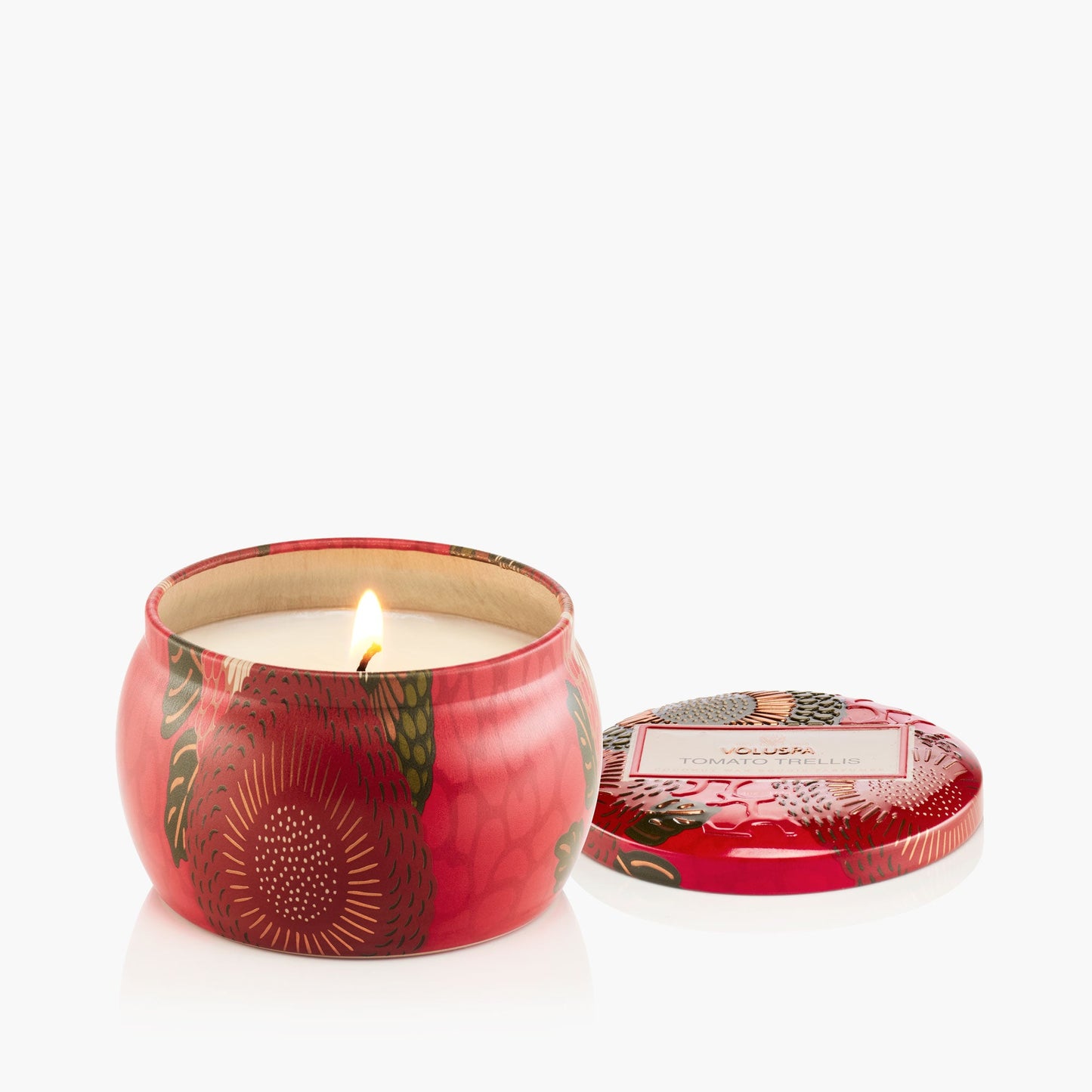 Tomato Trellis - Mini Tin Candle