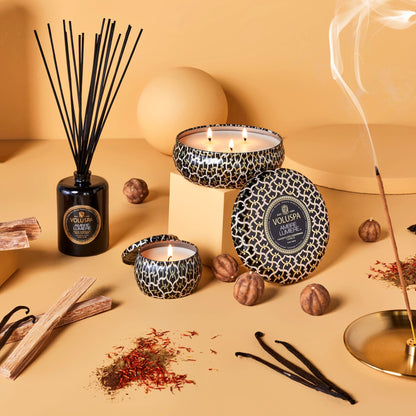 Ambre Lumiere - 3 Wick Tin Candle