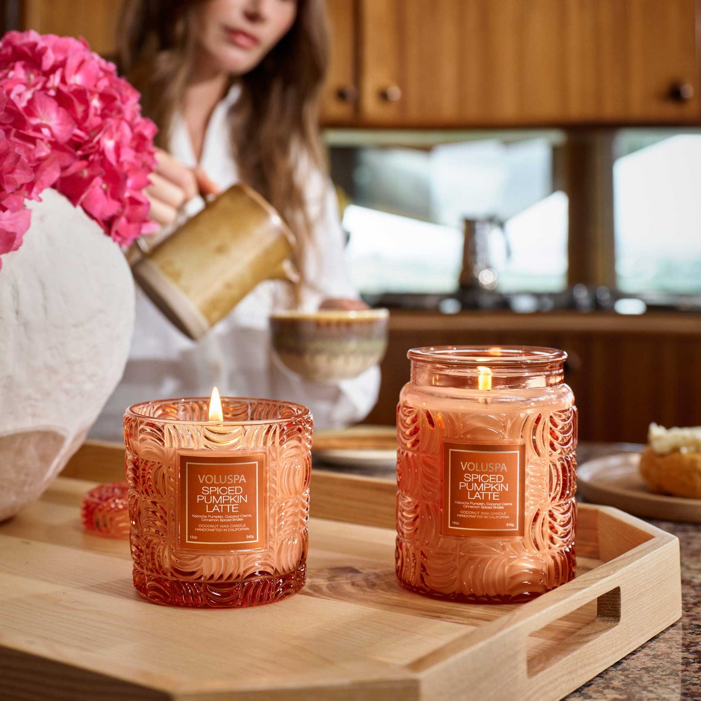 Spiced Pumpkin Latte - Large Jar Candle
