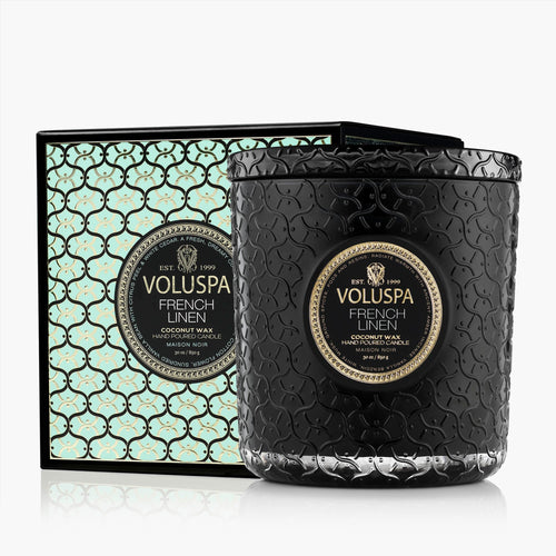 French Linen - Luxe Candle