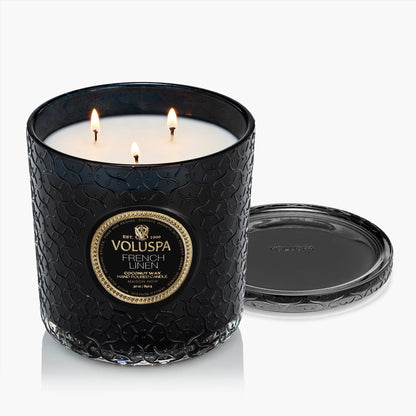 French Linen - Luxe Candle