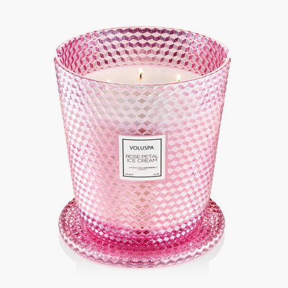 Rose Petal Ice Cream - 5 Wick Hearth Candle