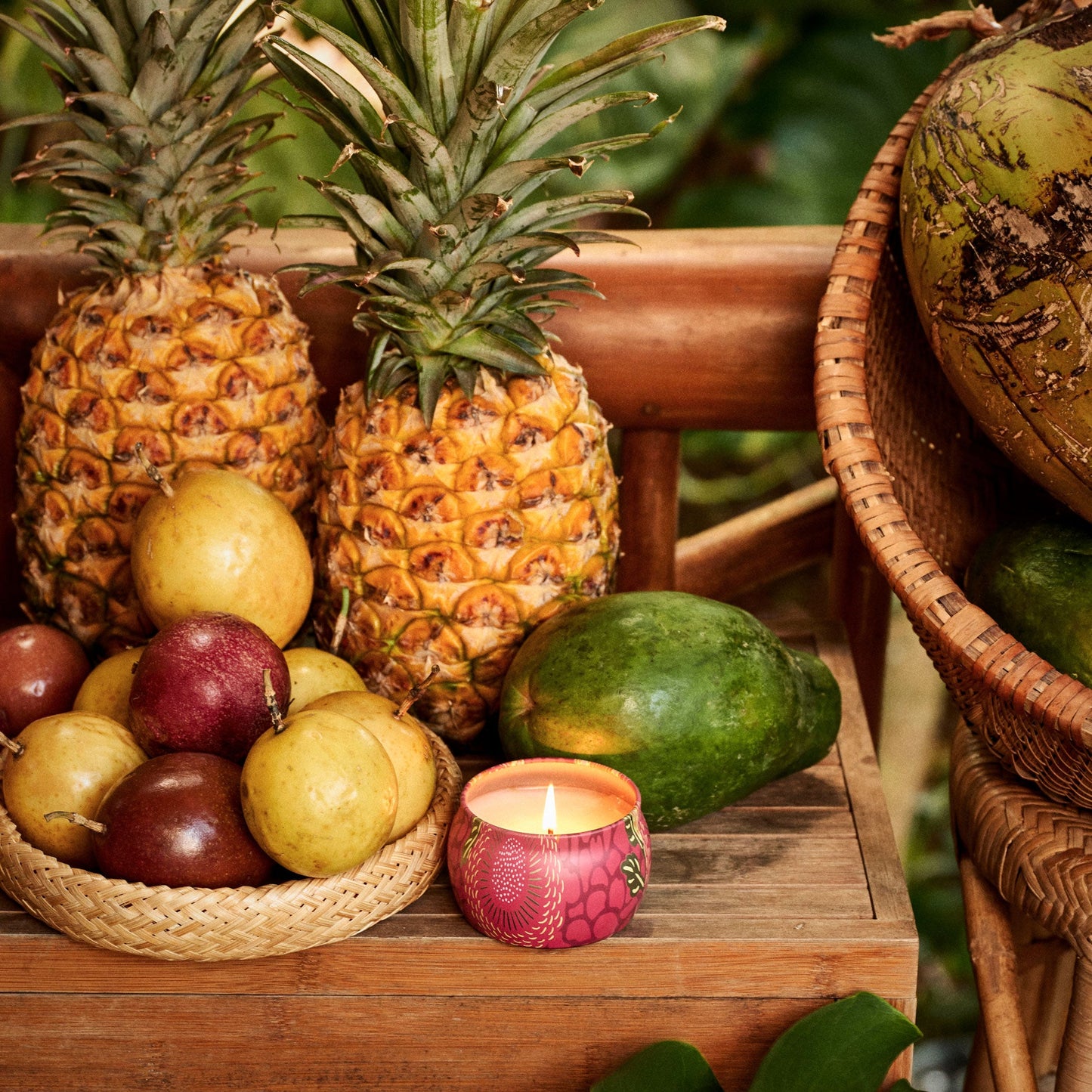 Nāpali Passion Fruit - Mini Tin Candle