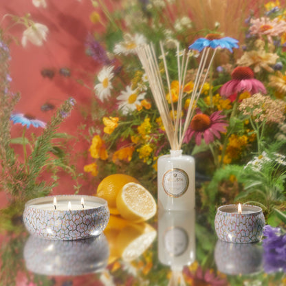 Wildflowers - Mini Tin Candle