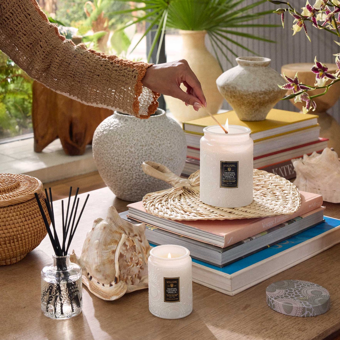 Tahitian Coconut Vanilla - Reed Diffuser